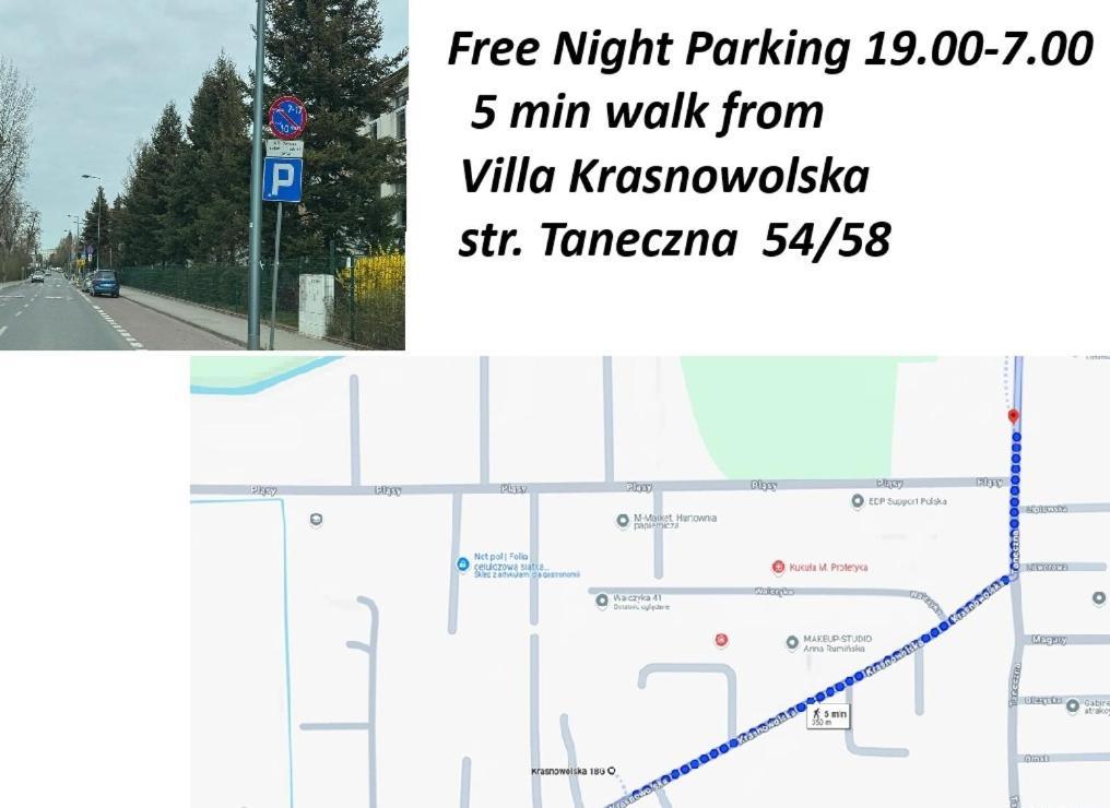 Villa Krasnowolska Airport Varsó Kültér fotó